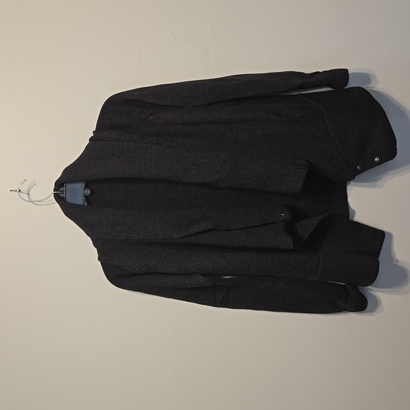 Anthropologie NFPstudio Women 100%Merino Wool Cardigan Open Toe Sweater Sz 2/S - Picture 2 of 8